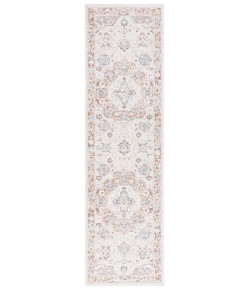 Safavieh Blair Washable BLR202 Beige / Rust 2'-2" X 8' Runner Area Rug