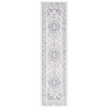 Safavieh Blair Washable BLR204 Beige / Grey Navy 2'-2" X 8' Runner Area Rug