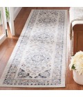 Safavieh Blair Washable BLR204 Beige / Grey Navy 2'-2" X 8' Runner Area Rug