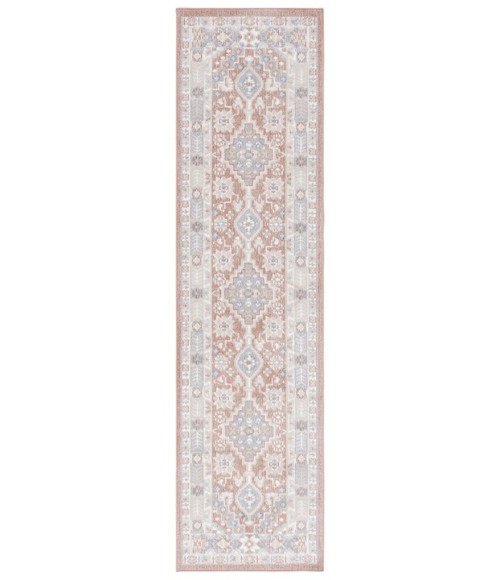 Safavieh Blair Washable BLR206 Rose / Grey 2'-2" X 8' Runner Area Rug