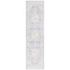 Safavieh Blair Washable BLR212 Beige / Blue 2'-2" X 8' Runner Area Rug