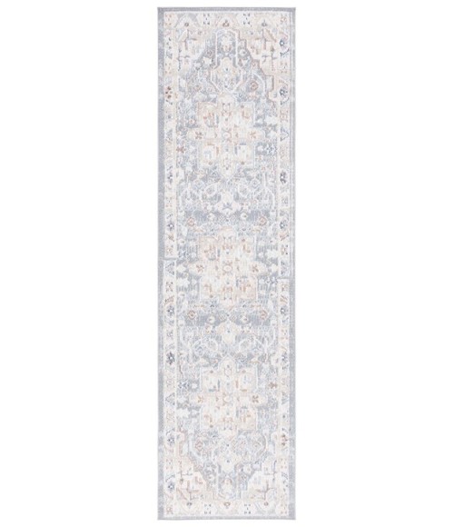 Safavieh Blair Washable BLR212 Beige / Blue 2'-2" X 8' Runner Area Rug
