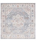 Safavieh Blair Washable BLR212 Beige / Blue 6'-7" X 6'-7" Square Area Rug