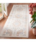 Safavieh Blair Washable BLR214 Beige / Rust 2'-2" X 8' Runner Area Rug