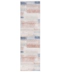 Safavieh Blair Washable BLR216 Beige / Blue Rust 2'-2" X 8' Runner Area Rug