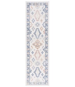Safavieh Blair Washable BLR218 Beige / Blue 2'-2" X 8' Runner Area Rug