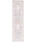 Safavieh Blair Washable BLR218 Rose / Blue 2'-2" X 8' Runner Area Rug