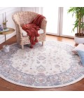 Safavieh Blair Washable BLR224 Beige / Grey 6'-7" X 6'-7" Round Area Rug