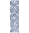 Safavieh Blair Washable BLR228 Blue / Ivory 2'-2" X 8' Runner Area Rug