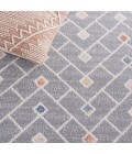 Safavieh Blair Washable BLR230 Grey / Multi 6'-7" X 6'-7" Square Area Rug