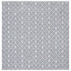 Safavieh Blair Washable BLR230 Grey / Multi 6'-7" X 6'-7" Square Area Rug