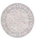 Safavieh Blair Washable BLR232 Beige / Grey 6'-7" X 6'-7" Round Area Rug