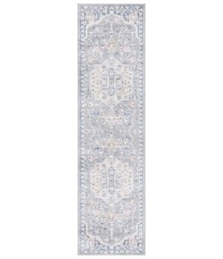 Safavieh Blair Washable BLR234 Beige / Light Grey 2'-2" X 8' Runner Area Rug