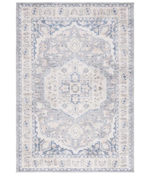 Safavieh Blair Washable BLR234 Beige / Light Grey 4' X 6' Rectangle Area Rug