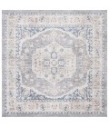 Safavieh Blair Washable BLR234 Beige / Light Grey 6'-7" X 6'-7" Square Area Rug