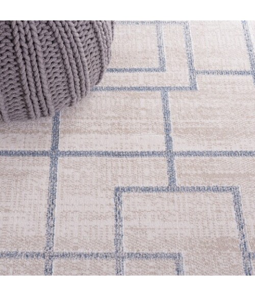 Safavieh Blair Washable BLR238 Beige / Grey 8' X 10' Rectangle Area Rug