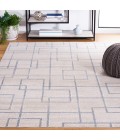 Safavieh Blair Washable BLR238 Beige / Grey 8' X 10' Rectangle Area Rug