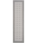 Safavieh Bermuda BMU801 Grey / Ivory 2' X 12' Runner Area Rug