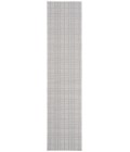 Safavieh Bermuda BMU802 Ivory / Light Grey 2' X 10' Runner Area Rug