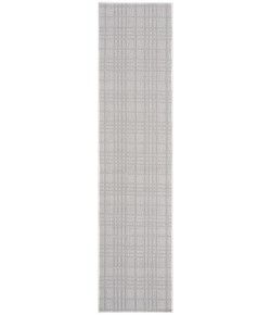 Safavieh Bermuda BMU802 Ivory / Light Grey 2' X 10' Runner Area Rug