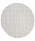 Safavieh Bermuda BMU802 Ivory / Light Grey 5'-3" X 5'-3" Round Area Rug