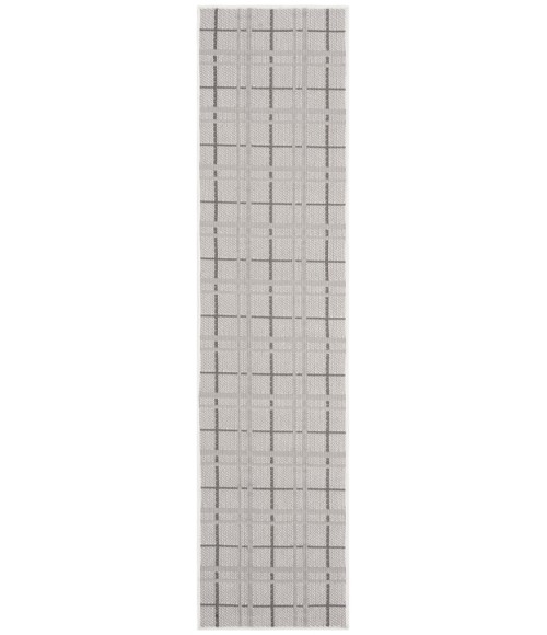 Safavieh Bermuda BMU803 Ivory / Grey 2' X 12' Runner Area Rug