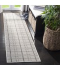 Safavieh Bermuda BMU803 Ivory / Grey 2' X 12' Runner Area Rug