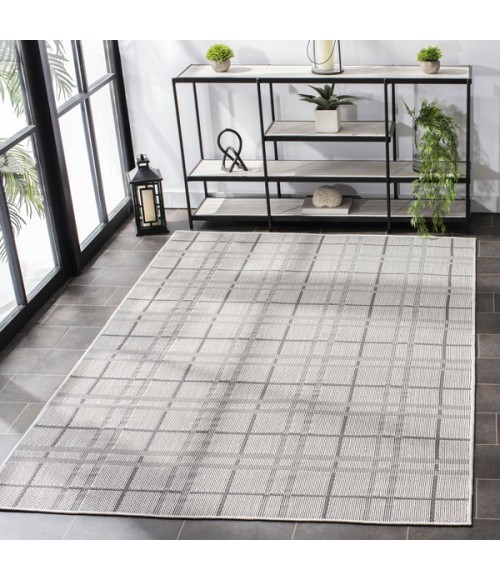 Safavieh Bermuda BMU803 Ivory / Grey 3' X 5' Rectangle Area Rug
