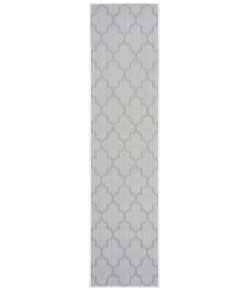 Safavieh Bermuda BMU804 Ivory / Light Grey 2' X 10' Runner Area Rug