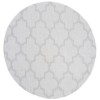 Safavieh Bermuda BMU804 Ivory / Light Grey 8' X 8' Round Area Rug