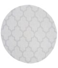 Safavieh Bermuda BMU804 Ivory / Light Grey 8' X 8' Round Area Rug