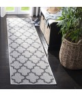 Safavieh Bermuda BMU804 Ivory / Grey 2' X 8' Runner Area Rug