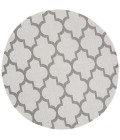Safavieh Bermuda BMU804 Ivory / Grey 6'-7" X 6'-7" Round Area Rug