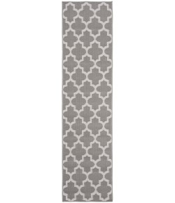 Safavieh Bermuda BMU804 Grey / Ivory 2' X 8' Runner Area Rug