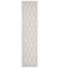 Safavieh Bermuda BMU805 Ivory / Light Grey 2' X 6' Runner Area Rug