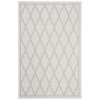 Safavieh Bermuda BMU805 Ivory / Light Grey 6'-7" X 6'-7" Round Area Rug