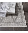 Safavieh Bermuda BMU805 Ivory / Light Grey 2' X 6' Runner Area Rug