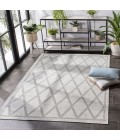 Safavieh Bermuda BMU805 Ivory / Light Grey 6'-7" X 6'-7" Round Area Rug