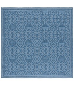 Safavieh Bermuda BMU809 Navy 6'-7" X 6'-7" Square Area Rug