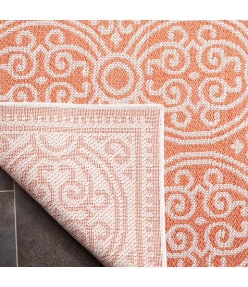 Safavieh Bermuda BMU809 Rust / Ivory 8' X 10' Rectangle Area Rug
