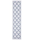 Safavieh Bermuda BMU810 Ivory / Charcoal 2' X 8' Runner Area Rug