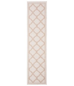 Safavieh Bermuda BMU810 Ivory / Beige 2' X 6' Runner Area Rug