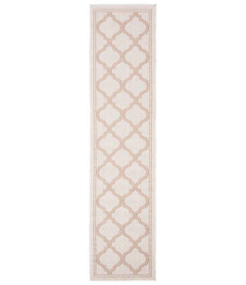 Safavieh Bermuda BMU810 Ivory / Beige 2' X 6' Runner Area Rug