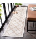 Safavieh Bermuda BMU810 Ivory / Beige 2' X 6' Runner Area Rug