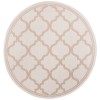 Safavieh Bermuda BMU810 Ivory / Beige 8' X 8' Round Area Rug
