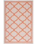 Safavieh Bermuda BMU810 Ivory / Rust 6'-7" X 9'-2" Rectangle Area Rug