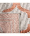 Safavieh Bermuda BMU810 Ivory / Rust 6'-7" X 9'-2" Rectangle Area Rug