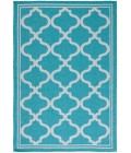 Safavieh Bermuda BMU810 Aqua / Grey 6'-7" X 9'-2" Rectangle Area Rug