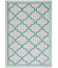 Safavieh Bermuda BMU810 Beige / Aqua 6'-7" X 9'-2" Rectangle Area Rug