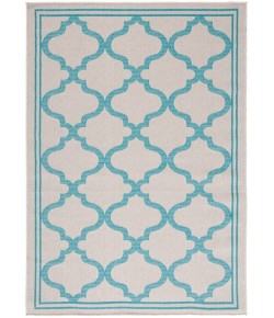Safavieh Bermuda BMU810 Beige / Aqua 6'-7" X 9'-2" Rectangle Area Rug